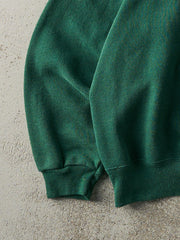 Vintage 90s Forest Green Beach Garden Society Crewneck (M)