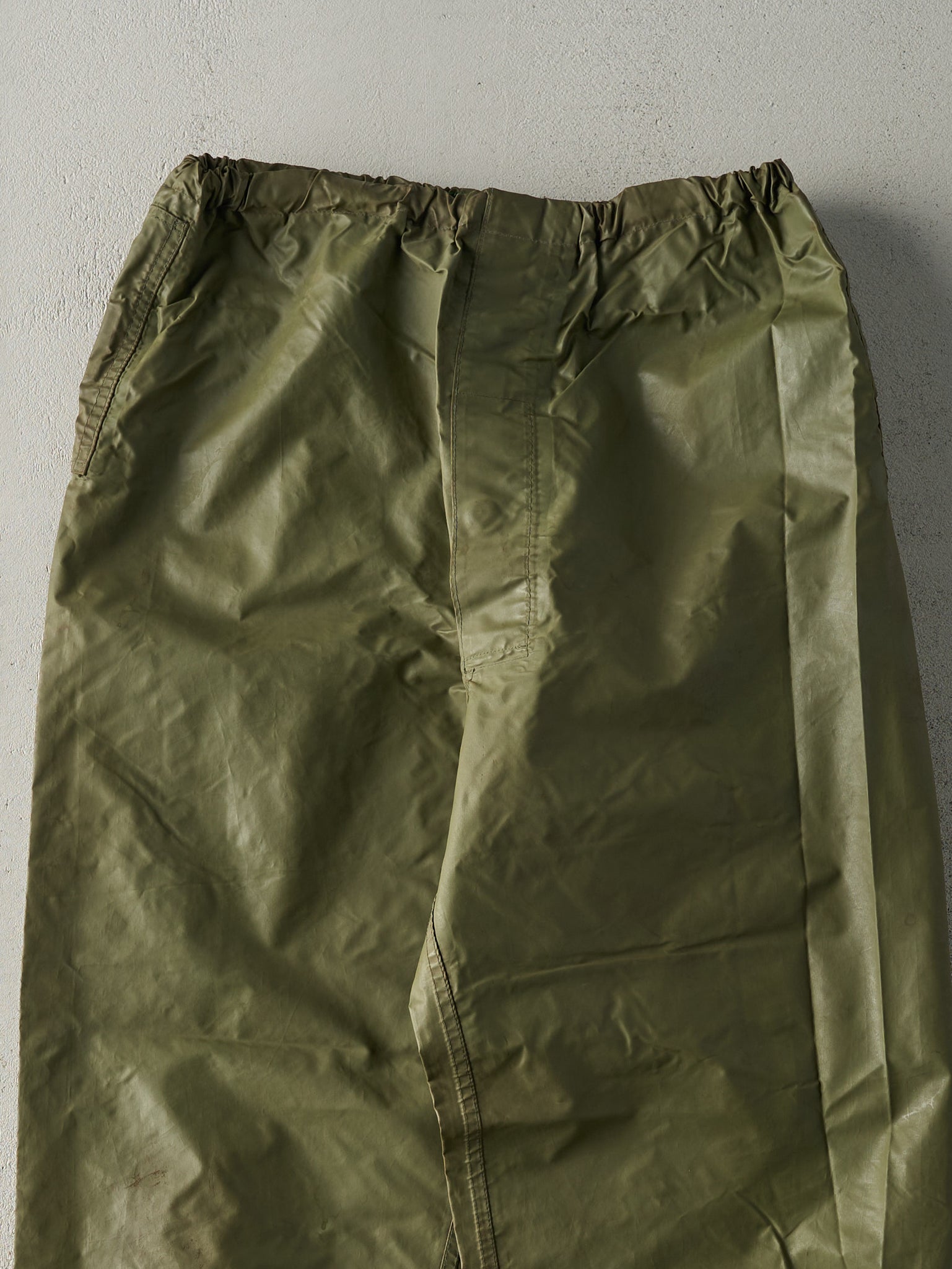 Vintage 96' Army Green Military Rain Pants (32x28)