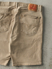 Vintage Y2K Beige Levi's 505 Shorts (35x9.5)