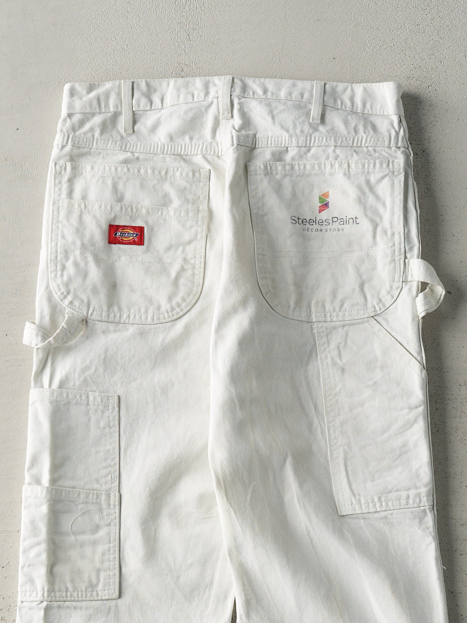 Vintage Y2K White Dickies Carpenter Pants (30x33.5)