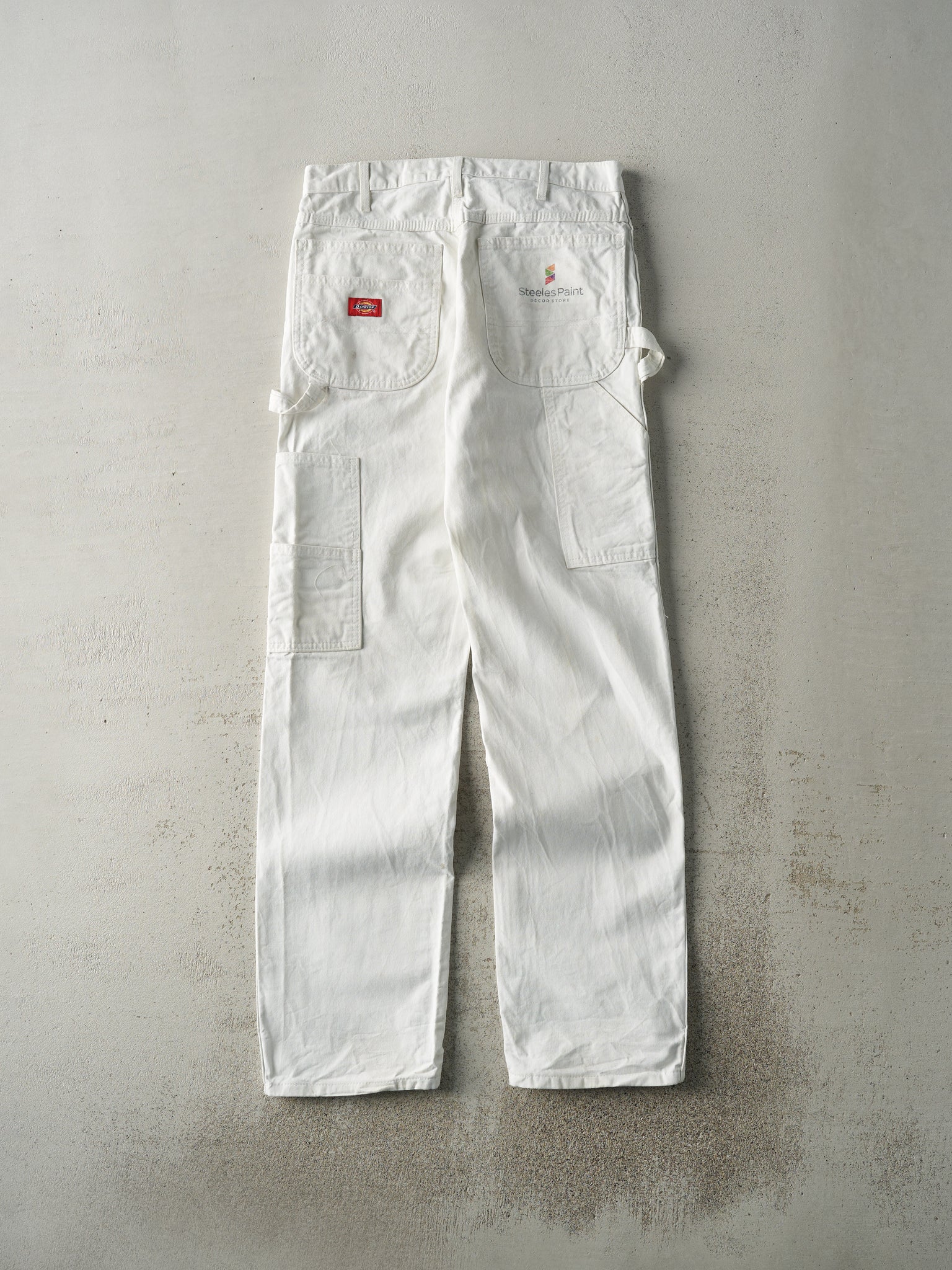 Vintage Y2K White Dickies Carpenter Pants (30x33.5)