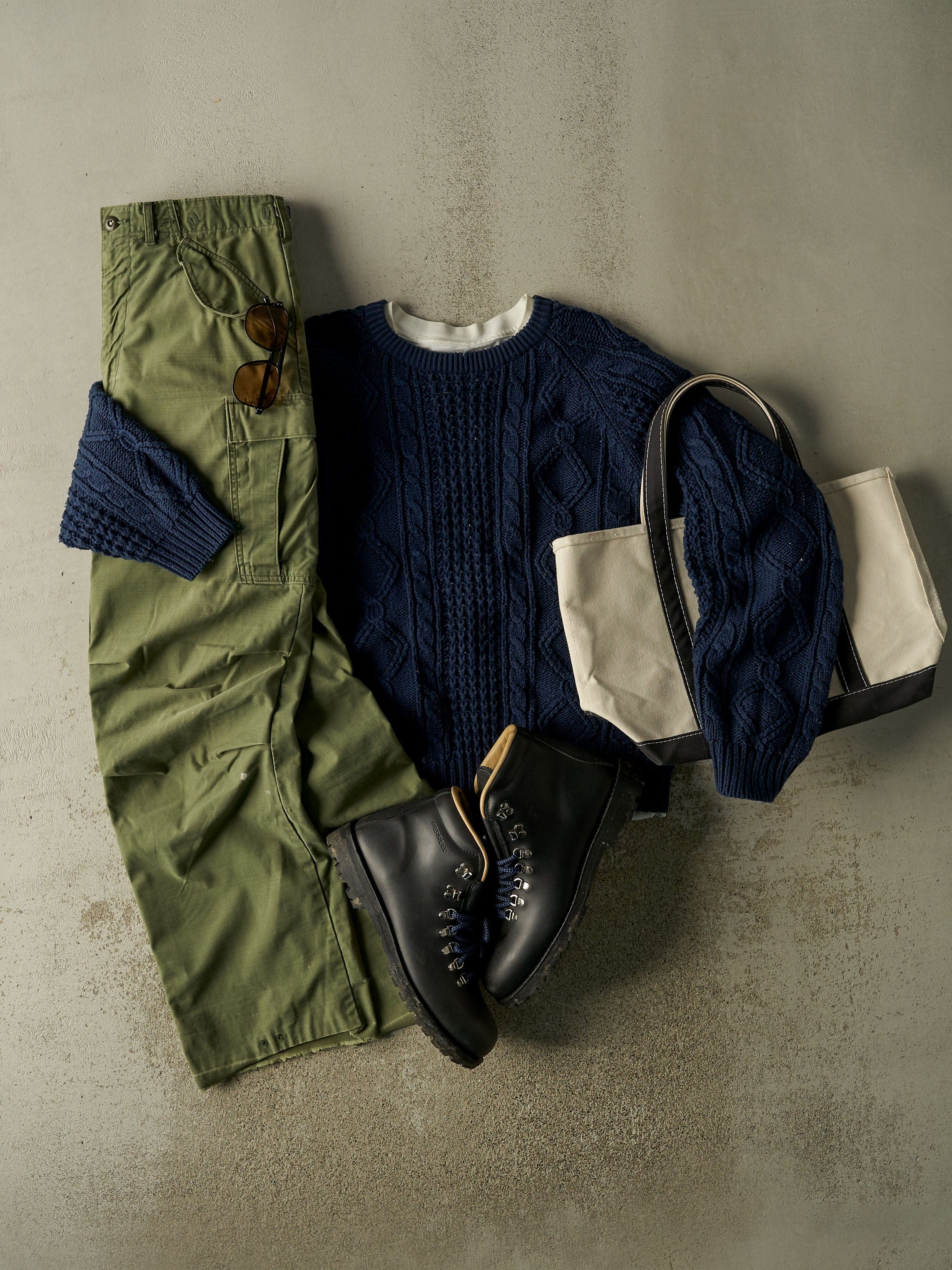 Vintage 90s Green Army Cargo Pants (34x32)