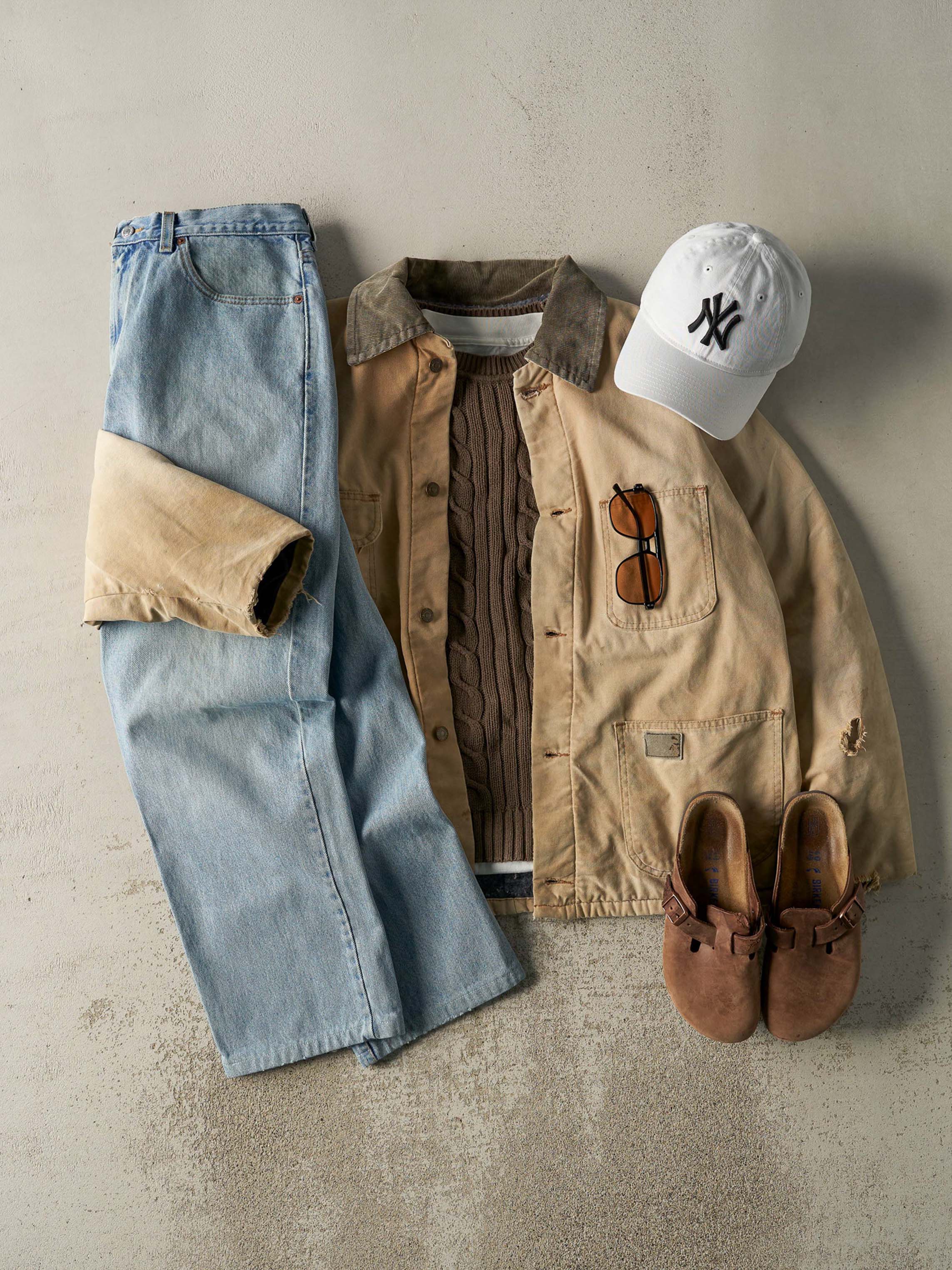 Vintage 90s Light Wash Levi's 550 Relaxed Fit Jeans (31.5x29.5)
