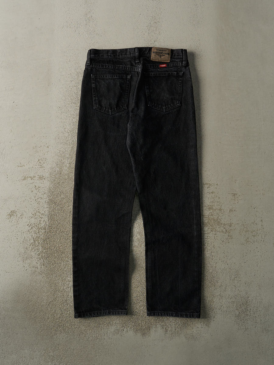 Vintage Y2K Black Wrangler Denim Pants (30x30)