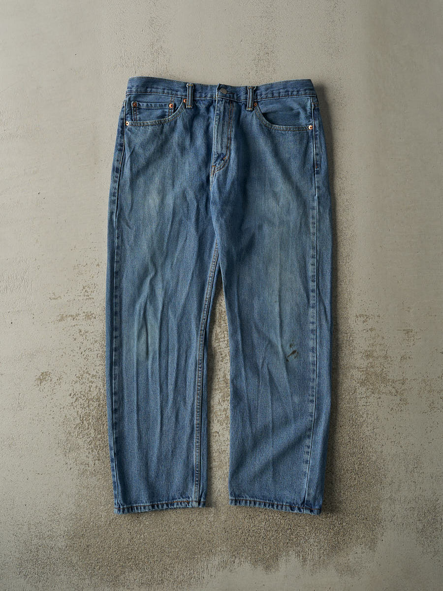 Vintage Y2K Mid Wash Levi's 505 Jeans (36x28.5)