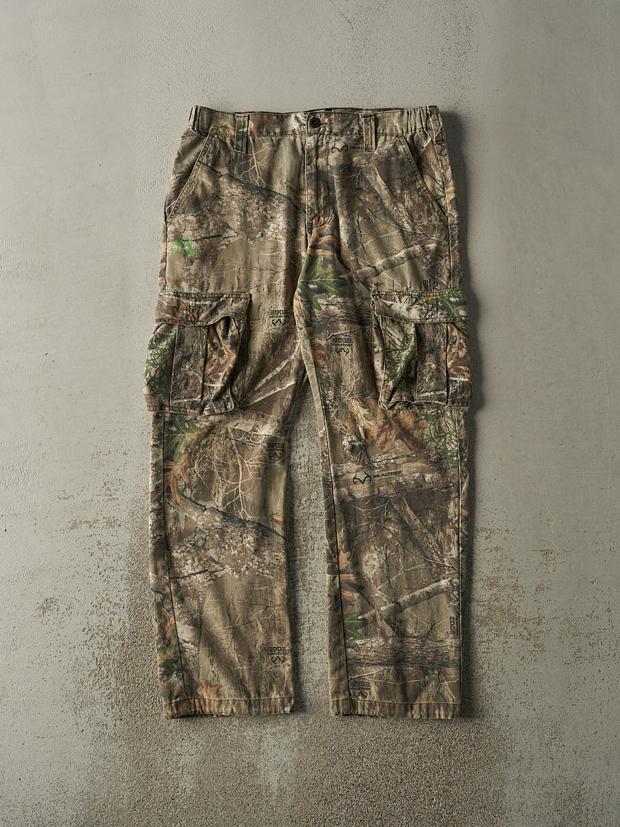 Vintage Y2K Camo Realtree Cargo Pants (35.5x31)