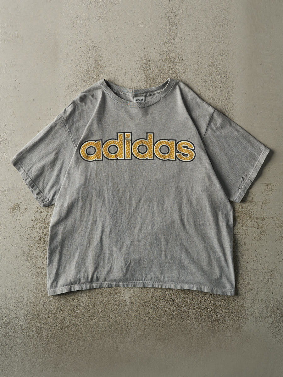 Vintage 90s Grey Adidas Tee (L/XL)