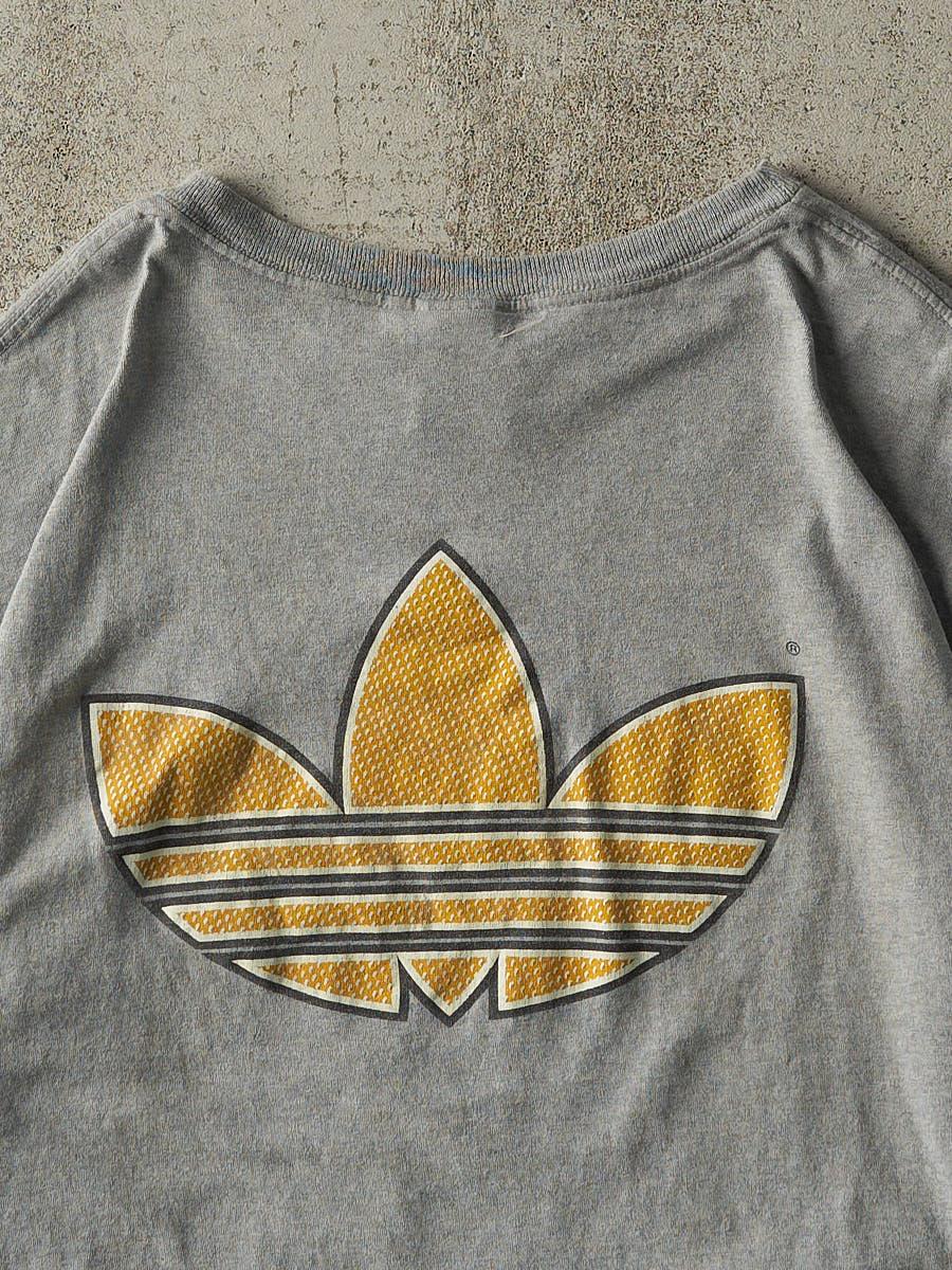 Vintage 90s Grey Adidas Tee (L/XL)