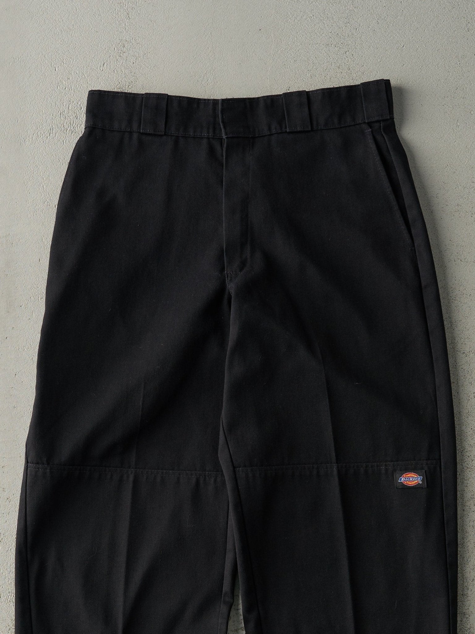 Vintage 90s Black Double Knee Dickies Work Pants (30x32)
