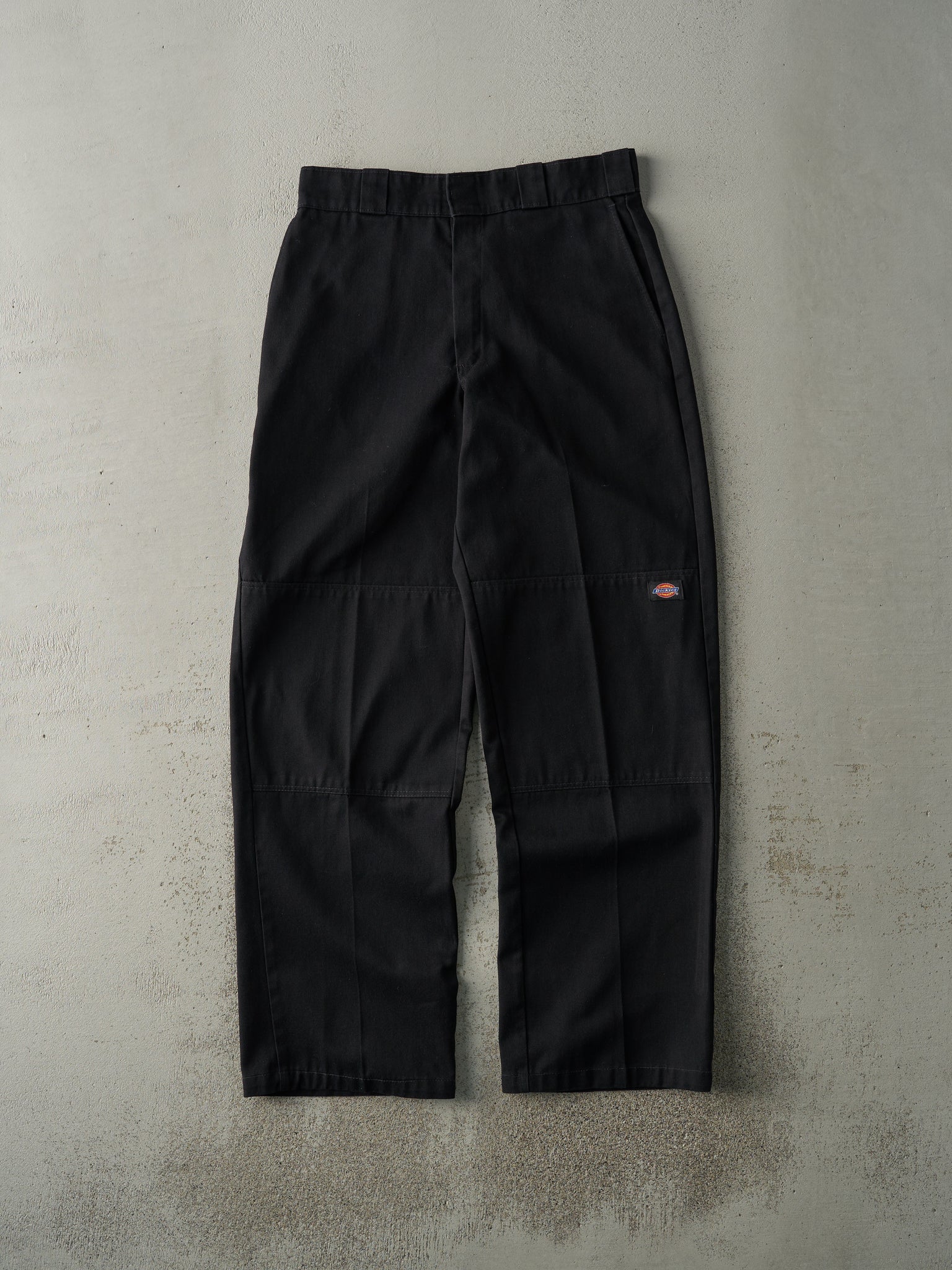 Vintage 90s Black Double Knee Dickies Work Pants (30x32)