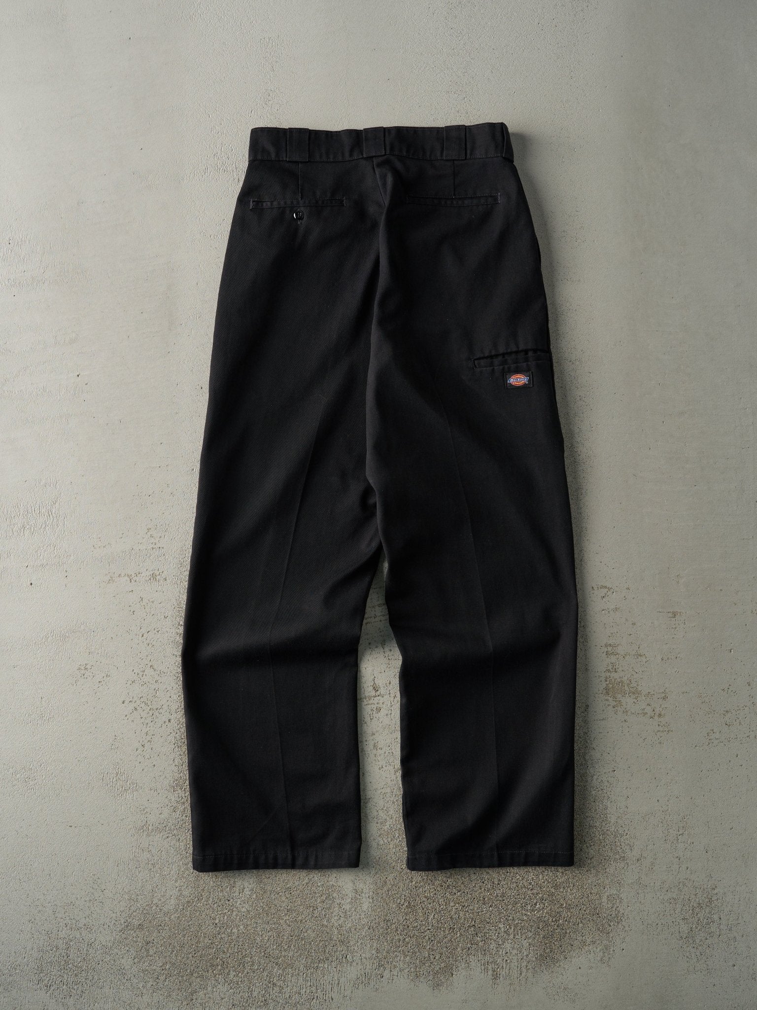 Vintage 90s Black Double Knee Dickies Work Pants (30x32)