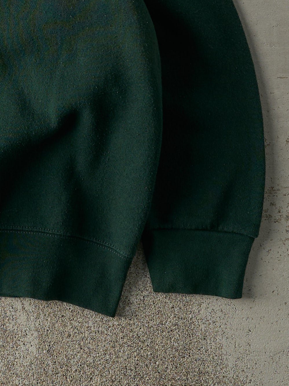 Vintage Y2K Forest Green Blank Crewneck (M/L)