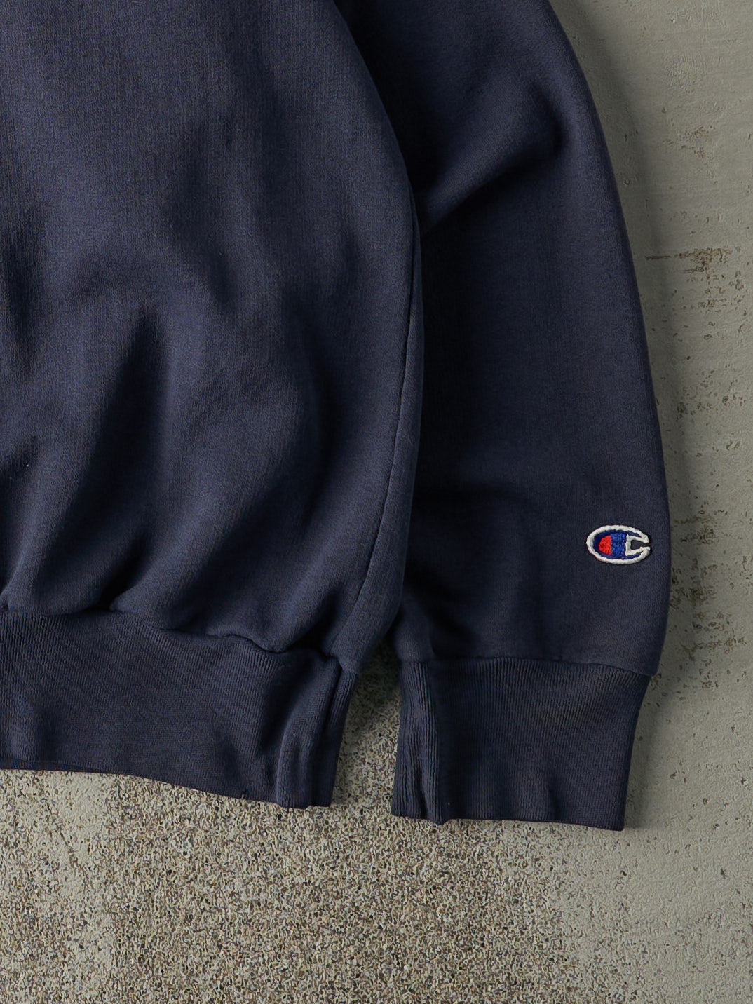 Vintage 90s Navy Blue Champion Crewneck (L)