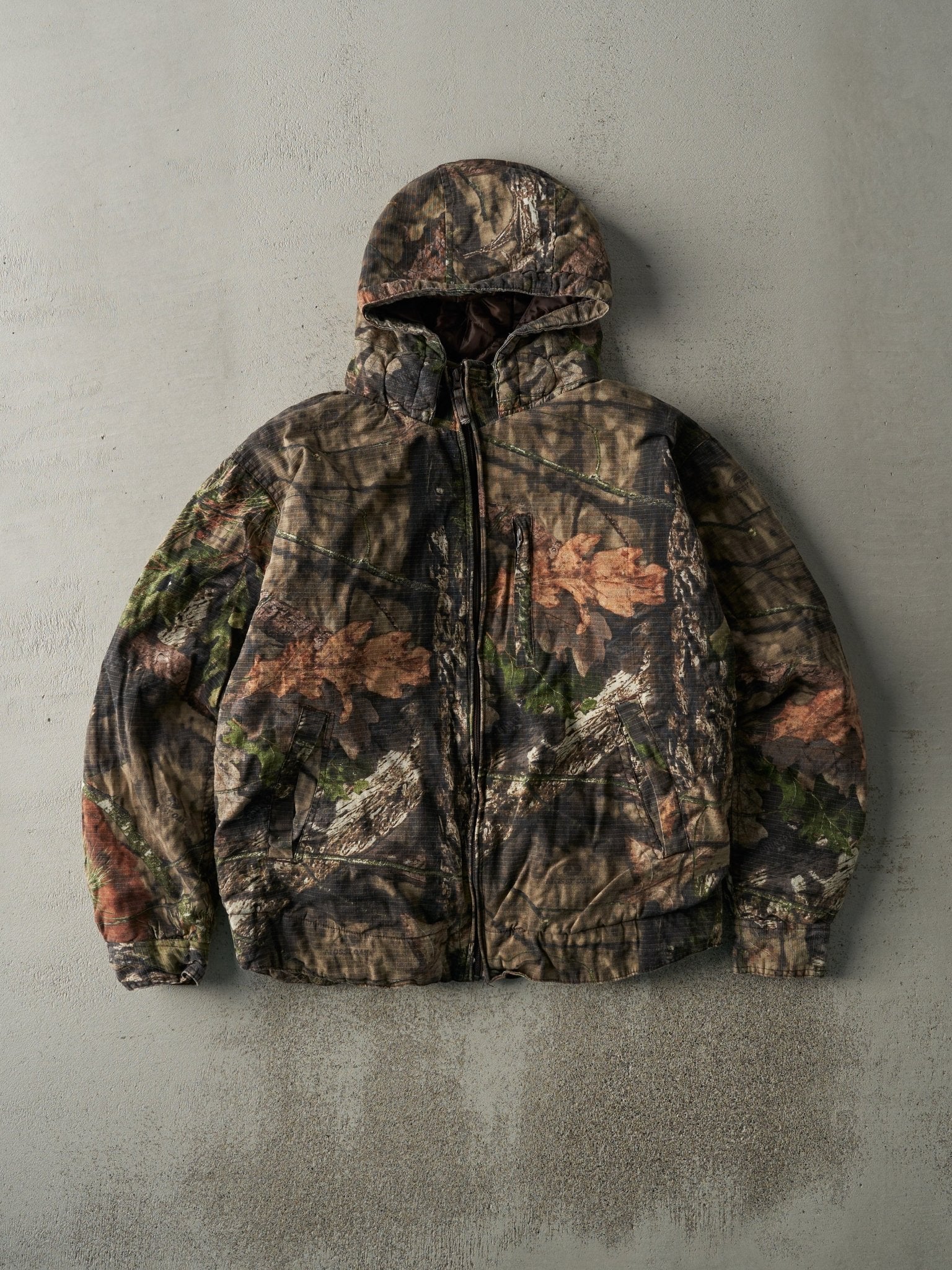Vintage Y2K Camo Mossy Oak Camo Jacket (M/L)