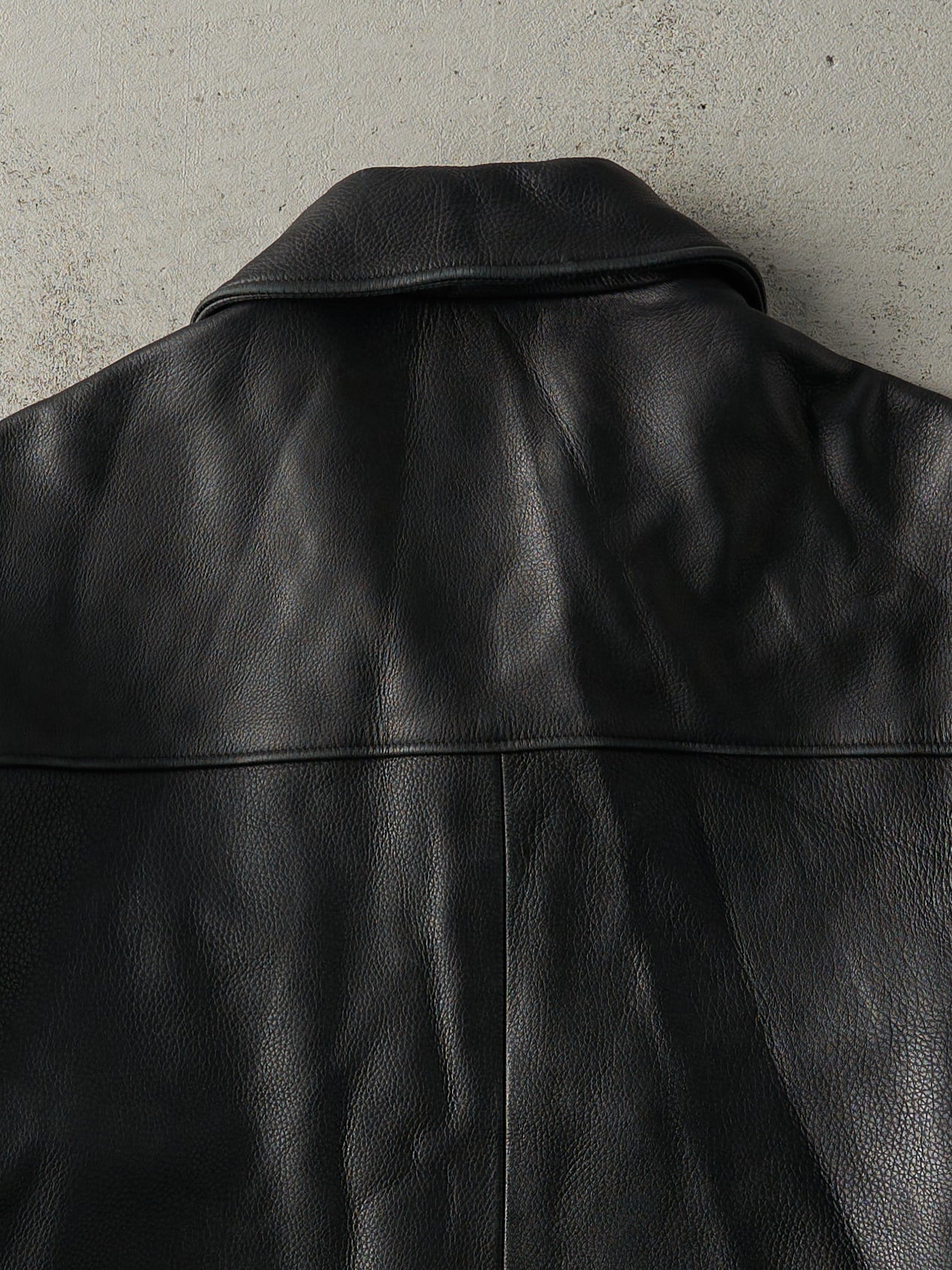 Vintage 90s Black Roots Leather Jacket (L/XL) – Rebalance Vintage