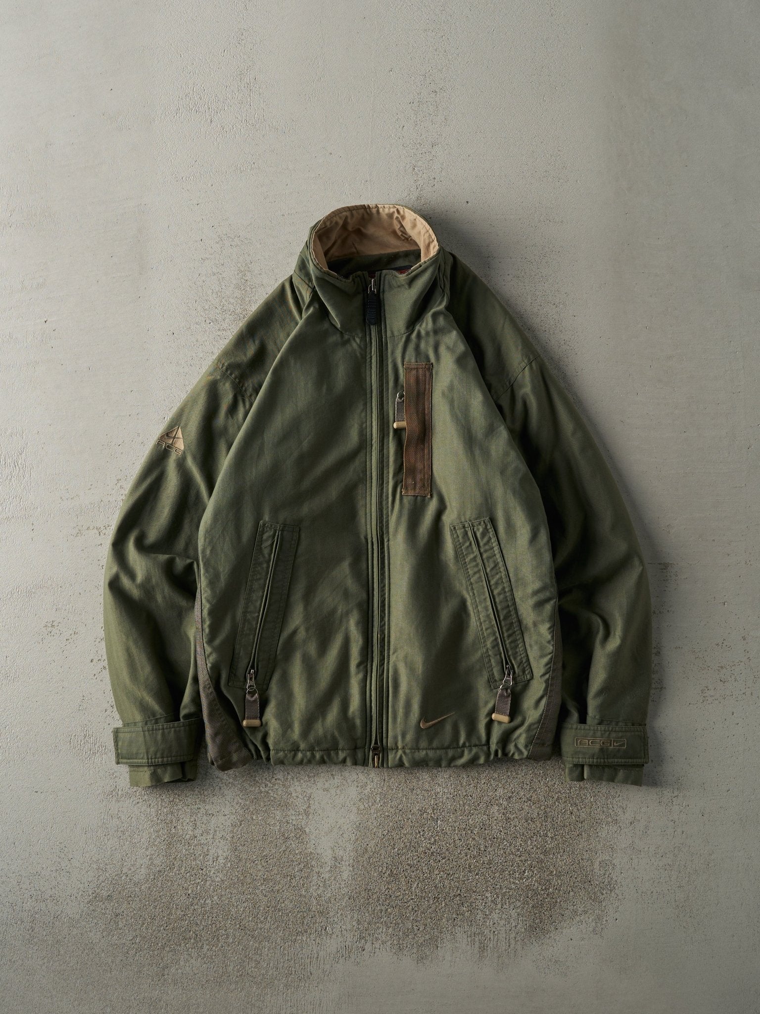 Vintage 90s Green Nike ACG Jacket (S/M)