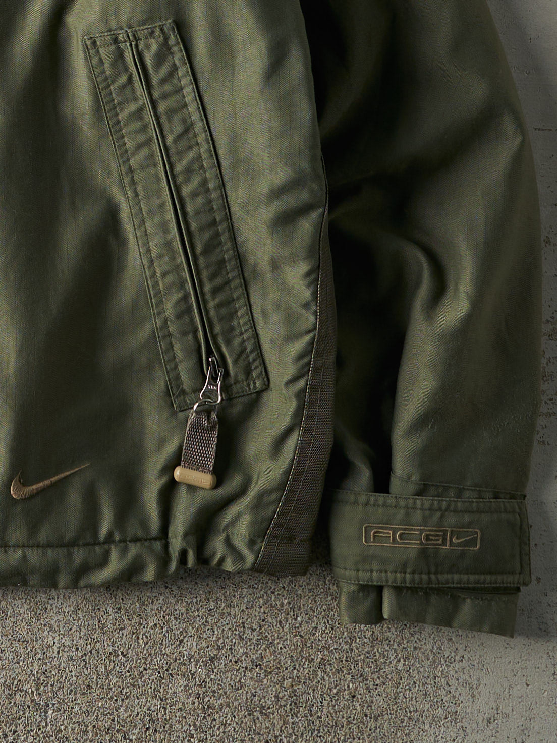 Vintage 90s Green Nike ACG Jacket (S/M)