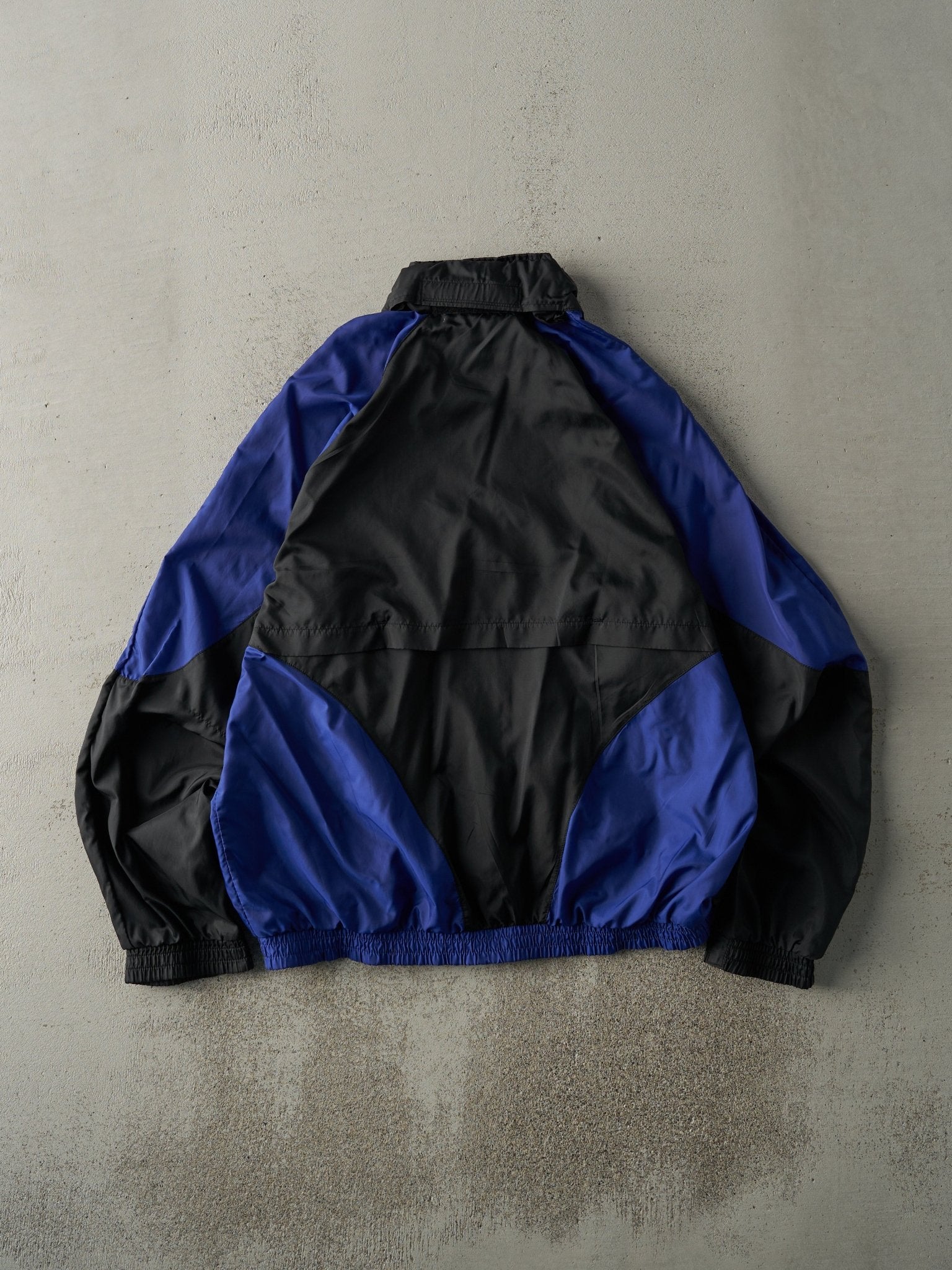 Vintage Y2K Blue & Black Adidas Coors Light Windbreaker Jacket (M)