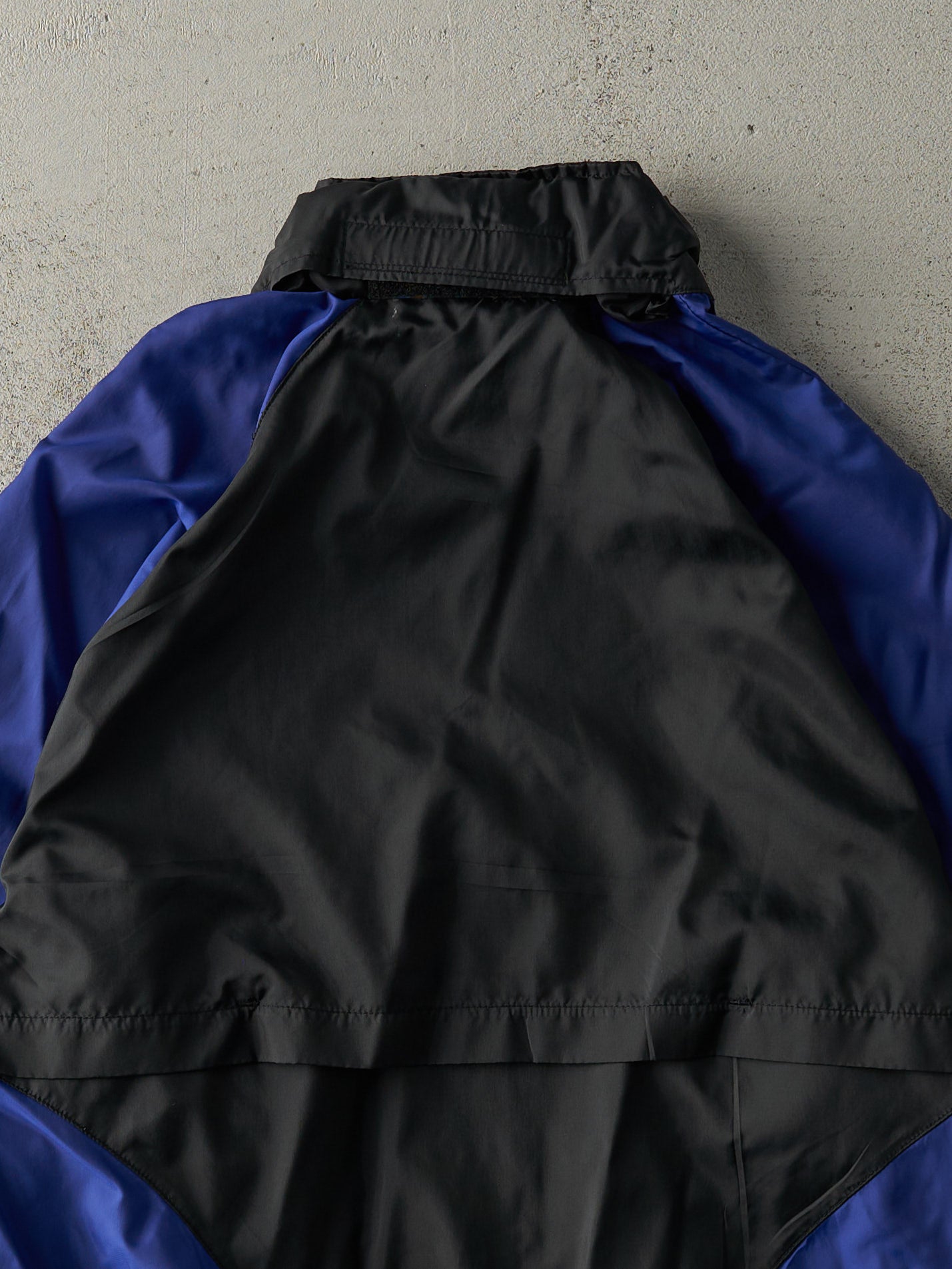 Vintage Y2K Blue & Black Adidas Coors Light Windbreaker Jacket (M)