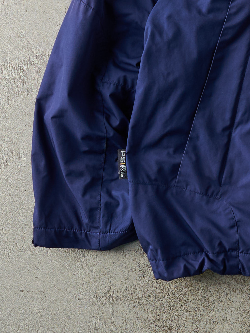 Vintage Y2K Navy Blue Polo Sport Ralph Lauren Windbreaker Jacket (M)