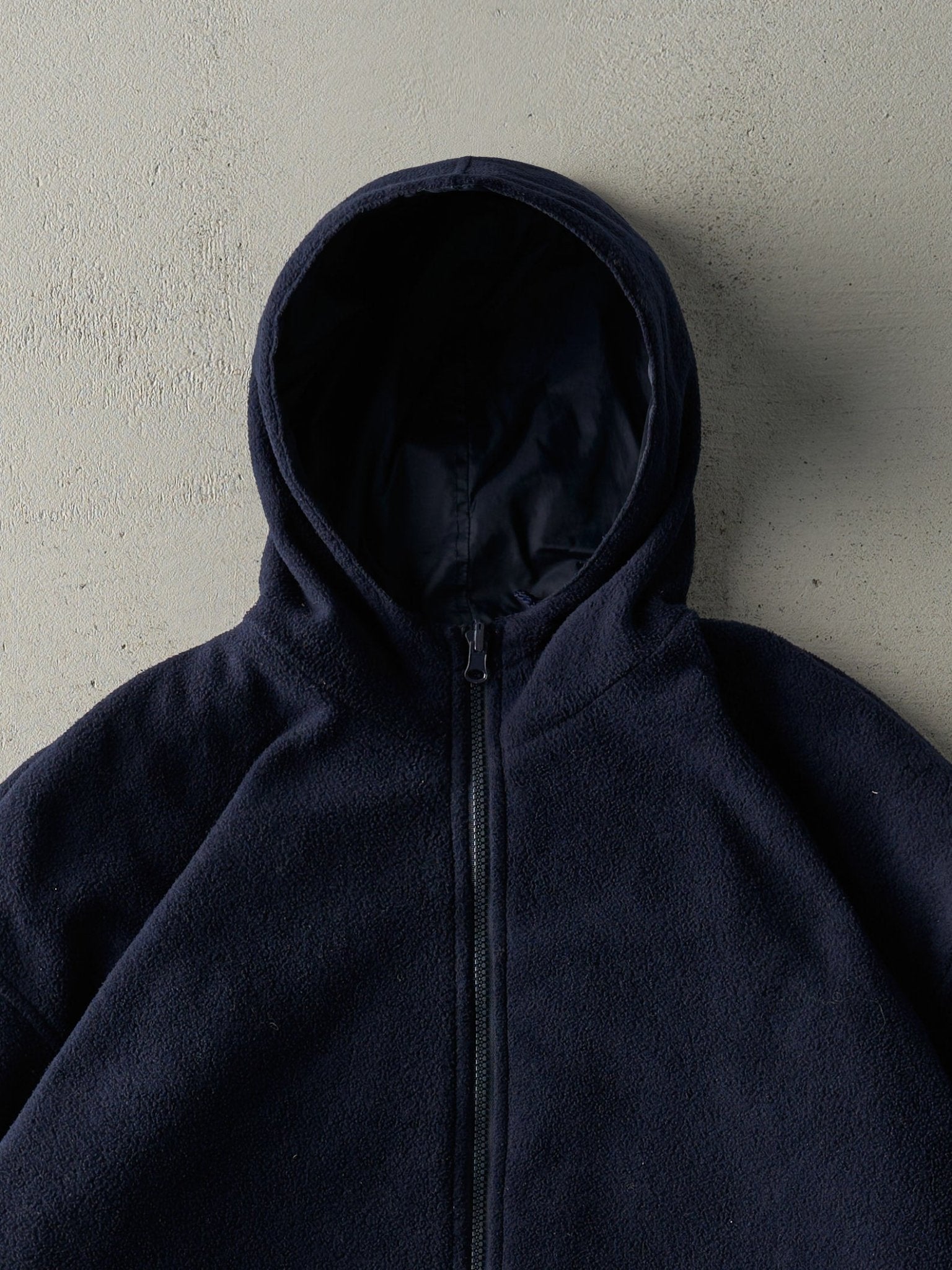 Vintage Y2K Navy Blue Tommy Sport Fleece Lined Reversible Jacket (XL)