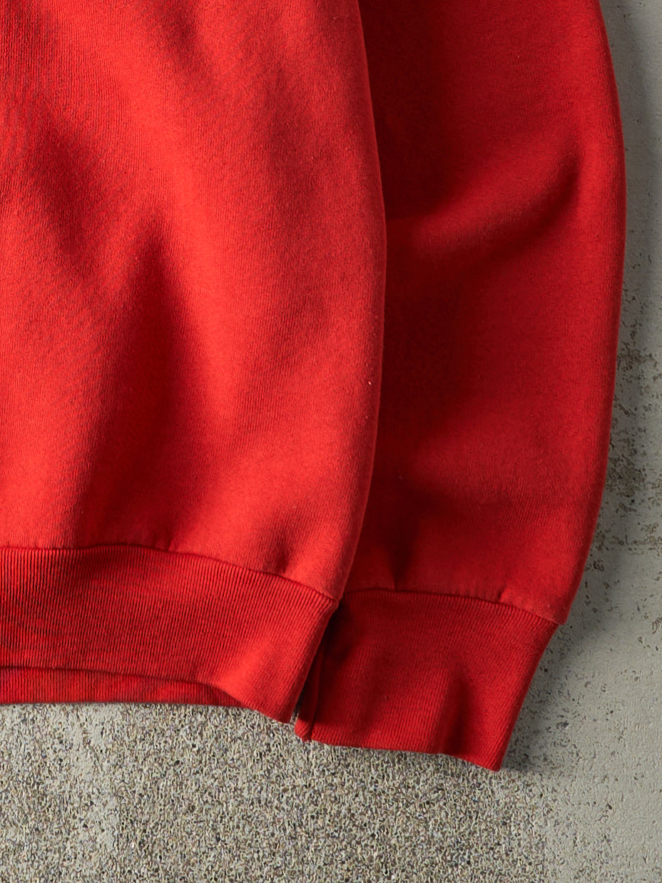 Vintage 80s Red Izod Lacoste Crewneck (M)