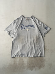 Vintage 06' Grey New York Yankees Nike Tee (XXL)