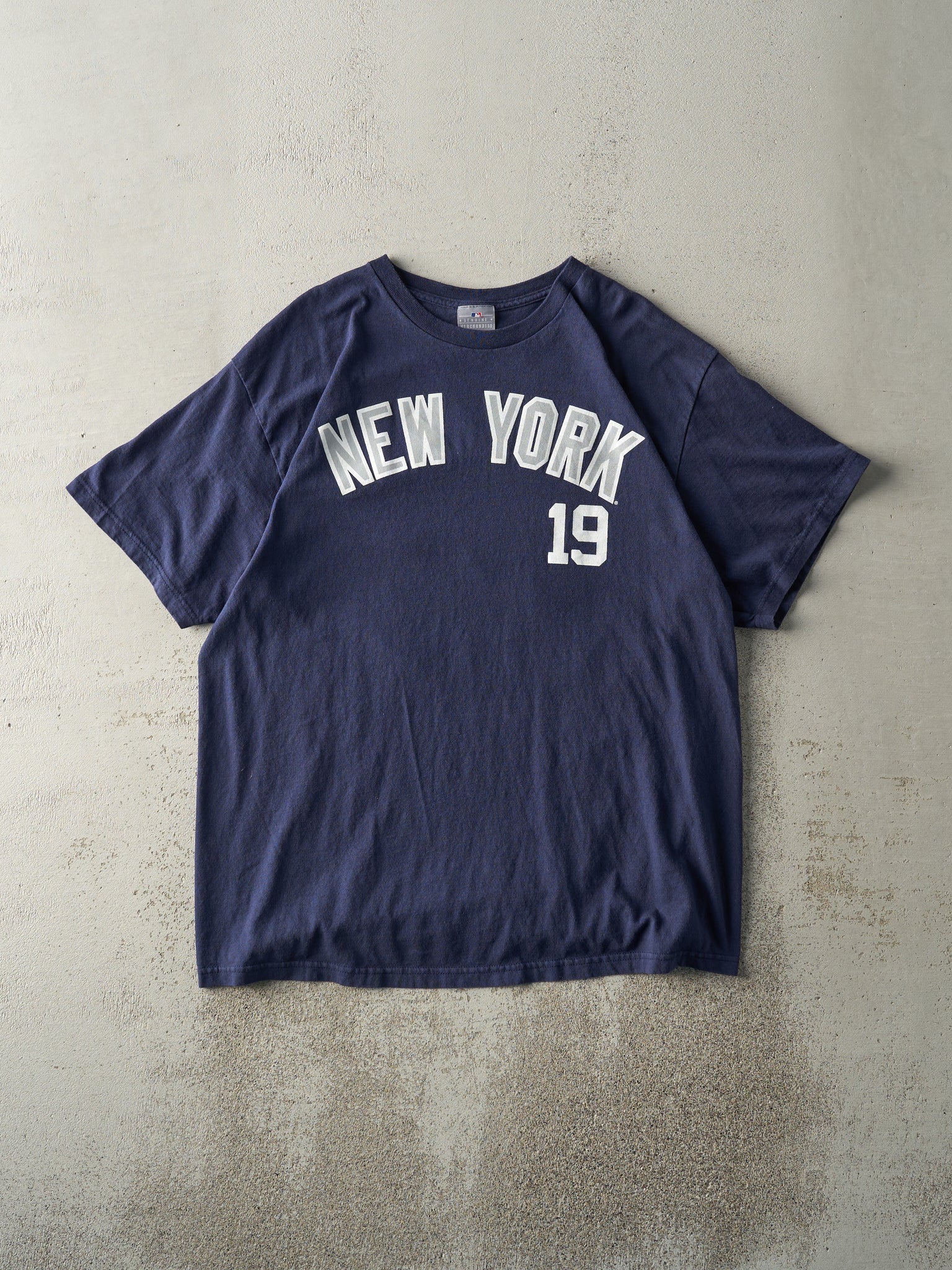 Vintage Y2K Navy Blue New York Yankees Tanaka Player Tee (M/L)