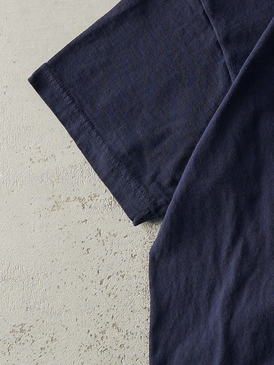 Vintage Y2K Navy Blue Chaps Ralph Lauren Tee (L)