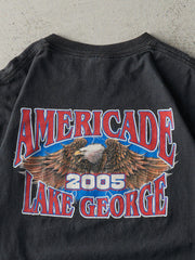 Vintage 05' Black New York Americade Biker Tee (M)