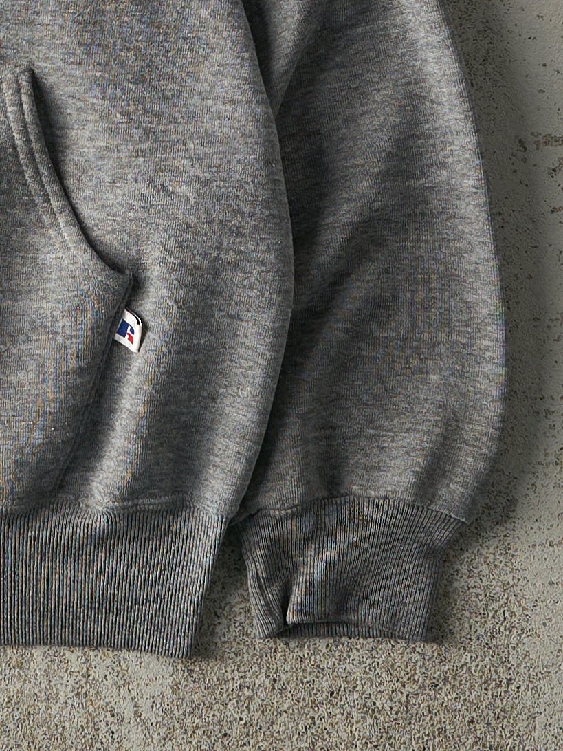 Vintage 90s Grey Russell Athletic Zip Up Hoodie (M) – Rebalance