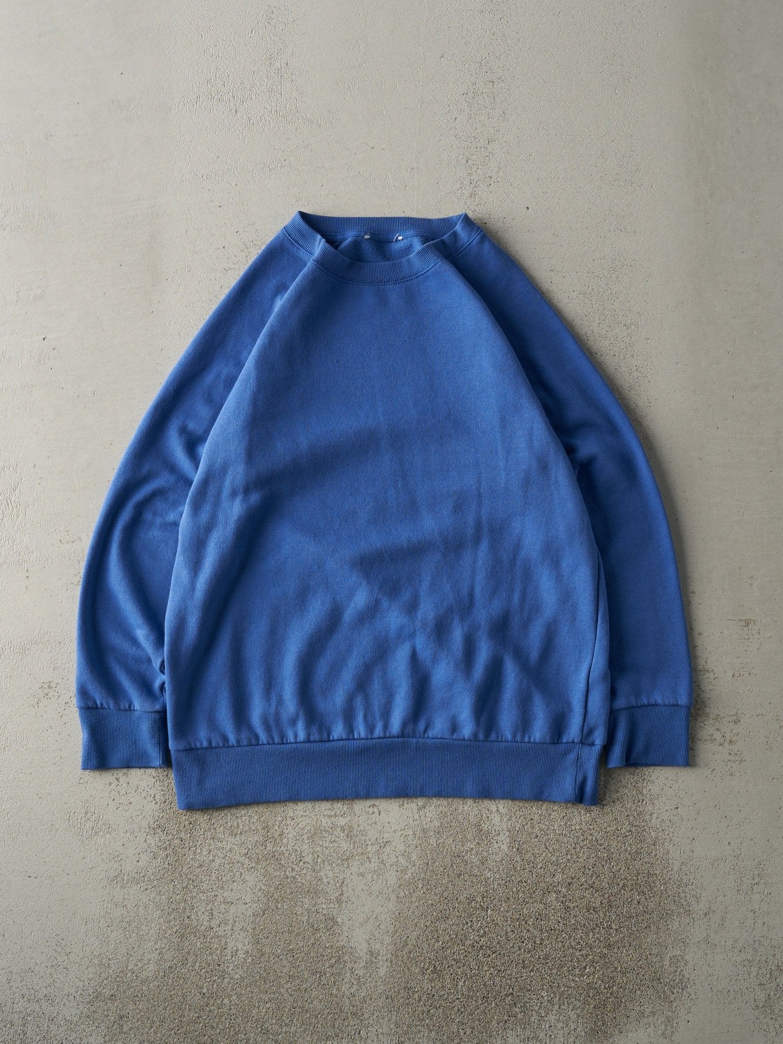 Vintage Y2K Blue Blank Crewneck (M/L)