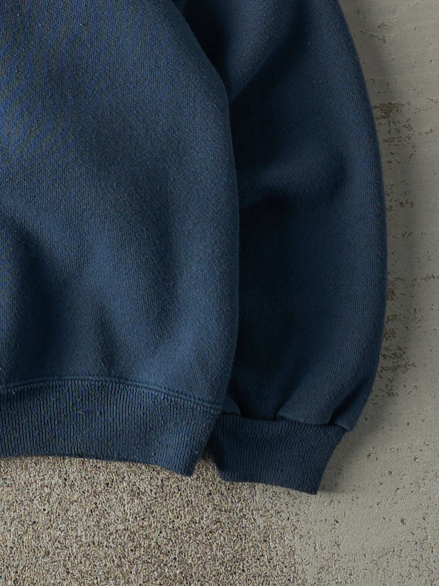 Vintage 90s Deep Teal ATS Aerospace Embroidered Crewneck (M/L)
