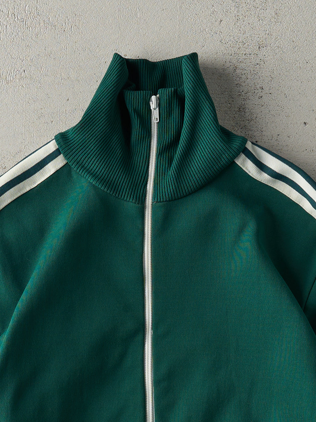 Vintage 90s Green Adidas Track Jacket (S/M)