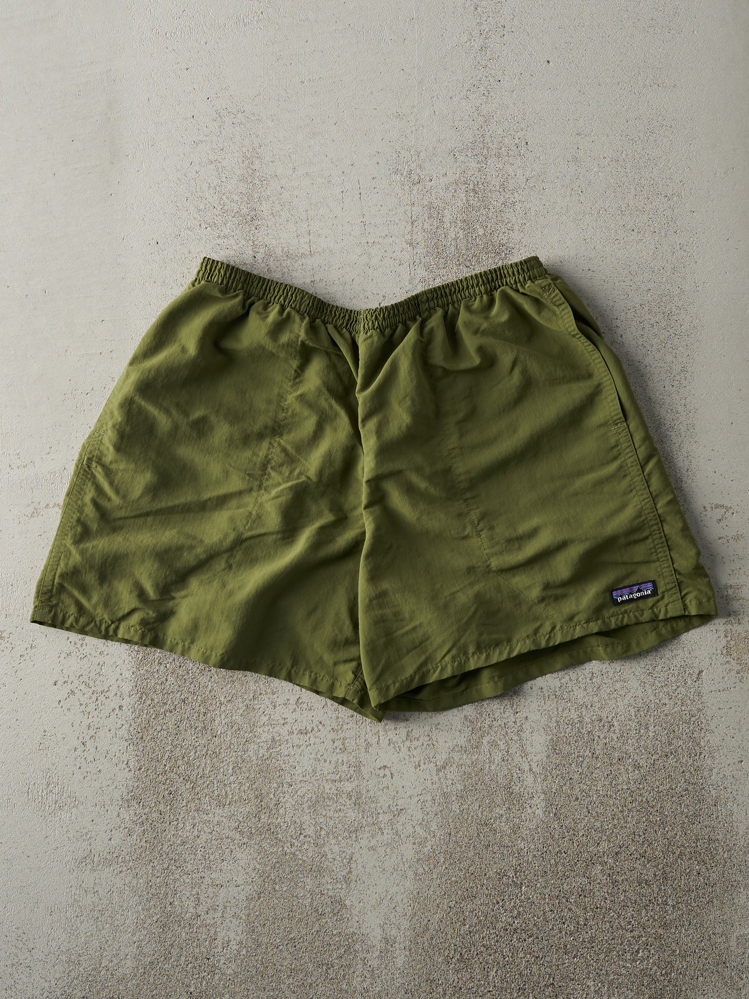 Vintage Y2K Green Patagonia Track Shorts (32x5)