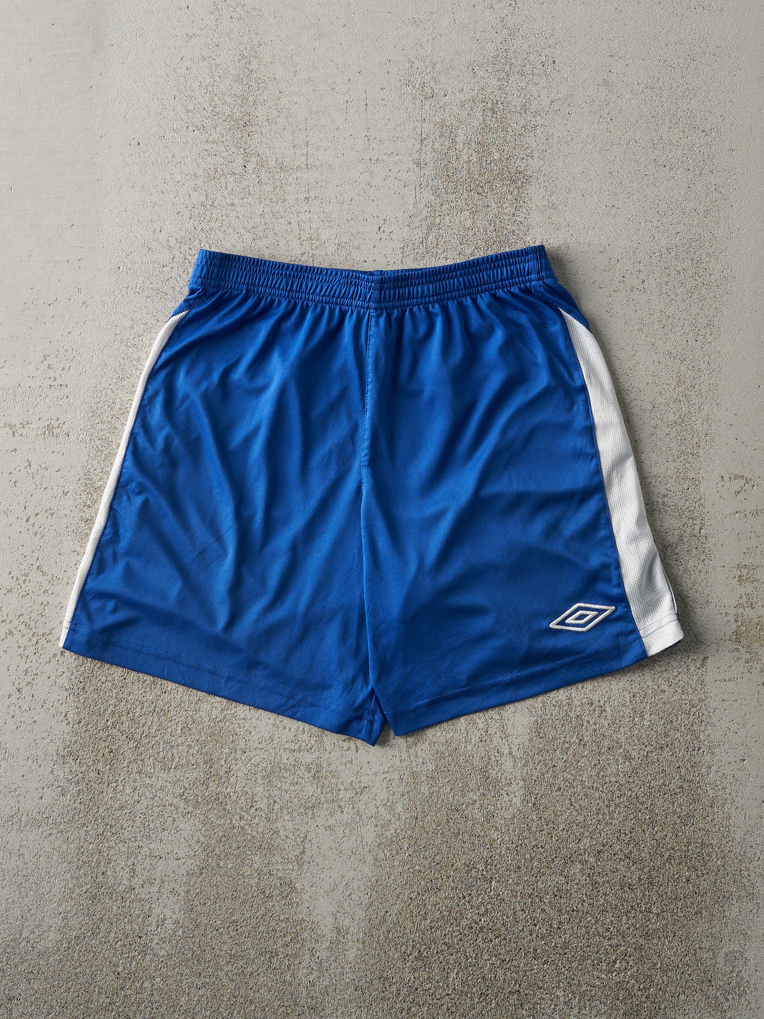 Vintage Y2K Royal Blue Umbro Track Shorts (27x6.5)