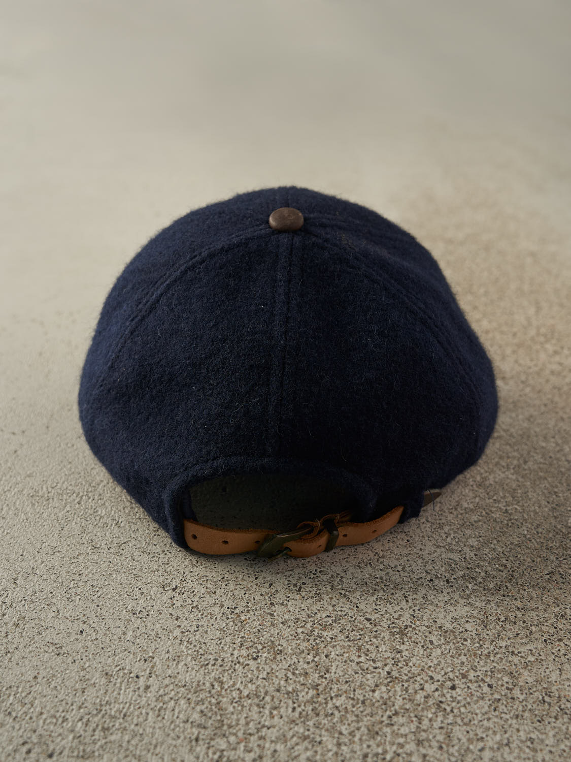 Vintage 90s Wool & Leather Embroidered Wind River Outfitting Co Strapback