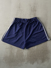 Vintage 90s Navy Blue Adidas Track Shorts (31x5)