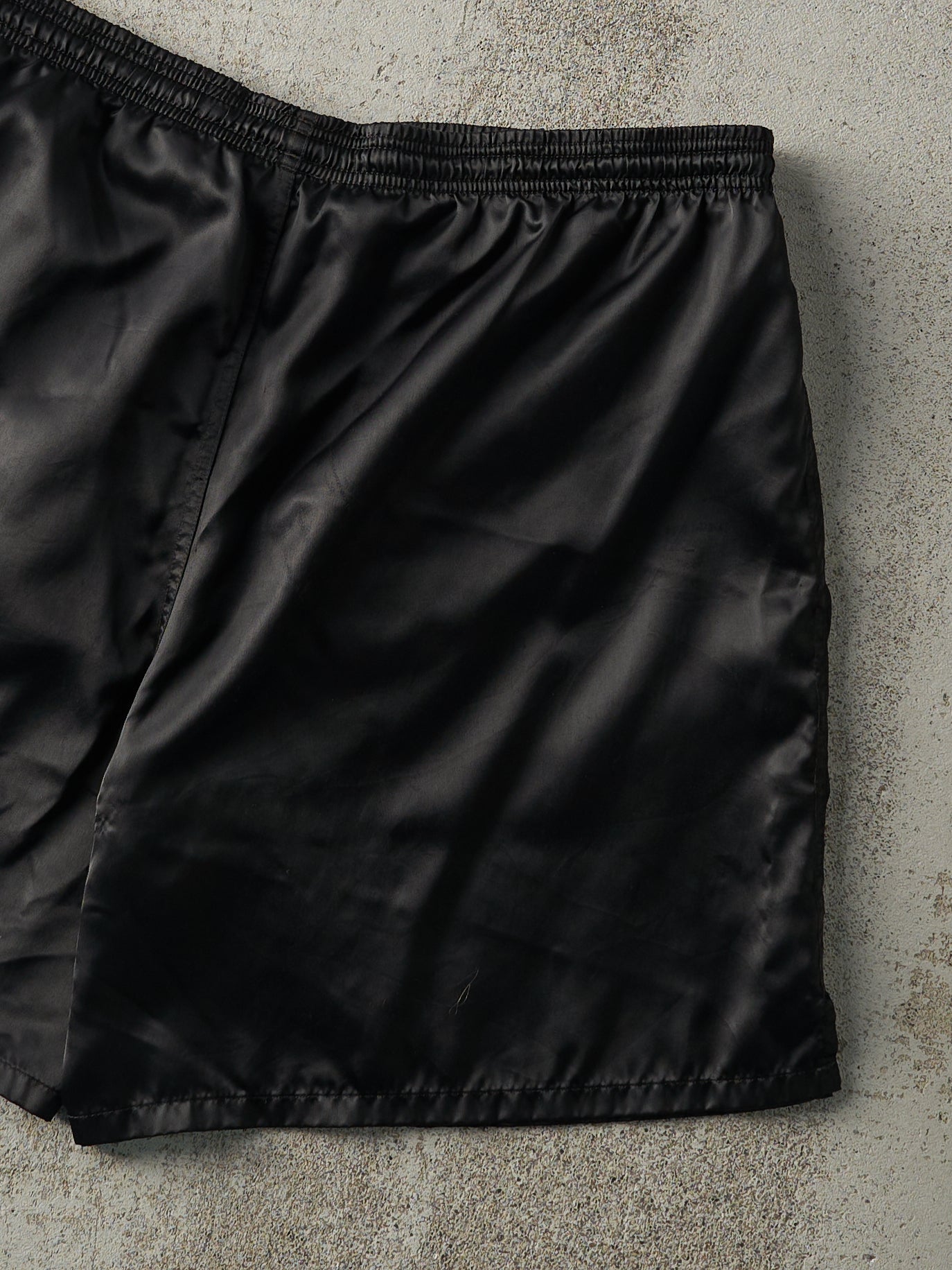 Vintage 90s Black Adidas Track Shorts (35x6)