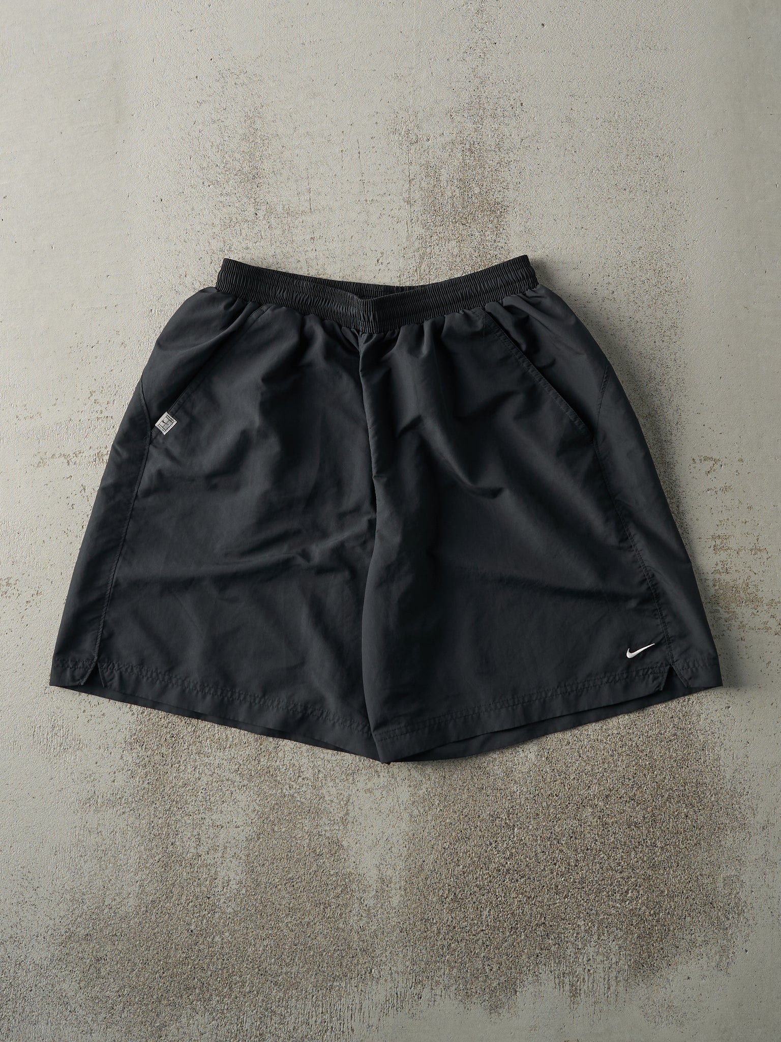 Vintage Y2K Black Nike Dry Fit Track Shorts (27x6.5)