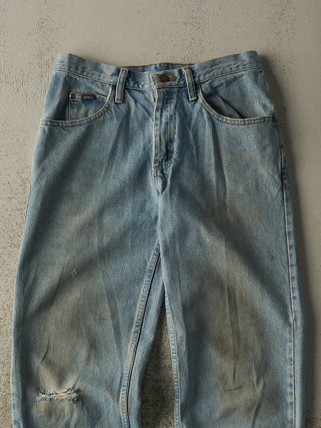 Vintage 90s Light Wash Lee Jeans (30x30)
