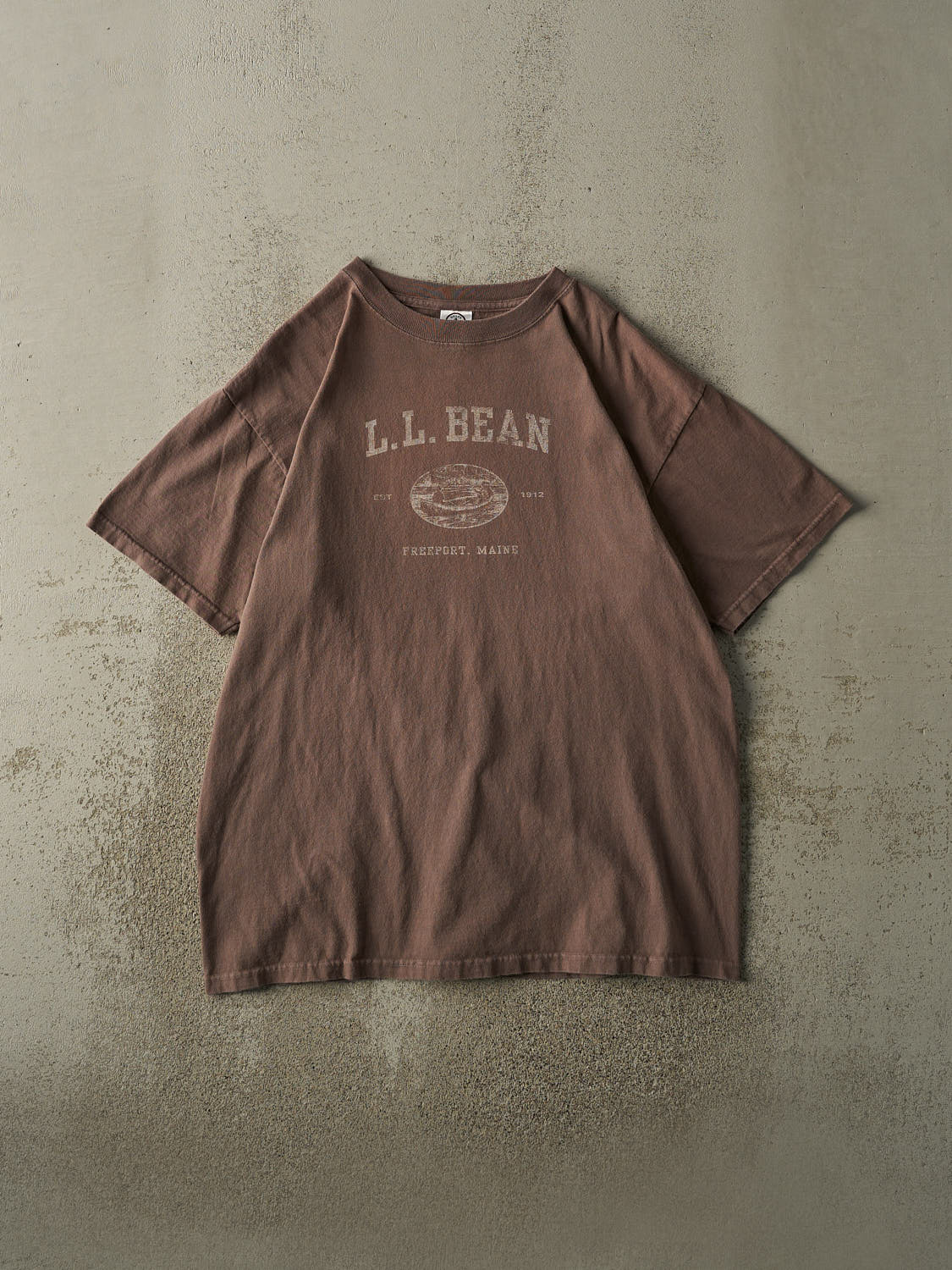 Vintage Y2K Brown LL Bean Tee (L/XL)