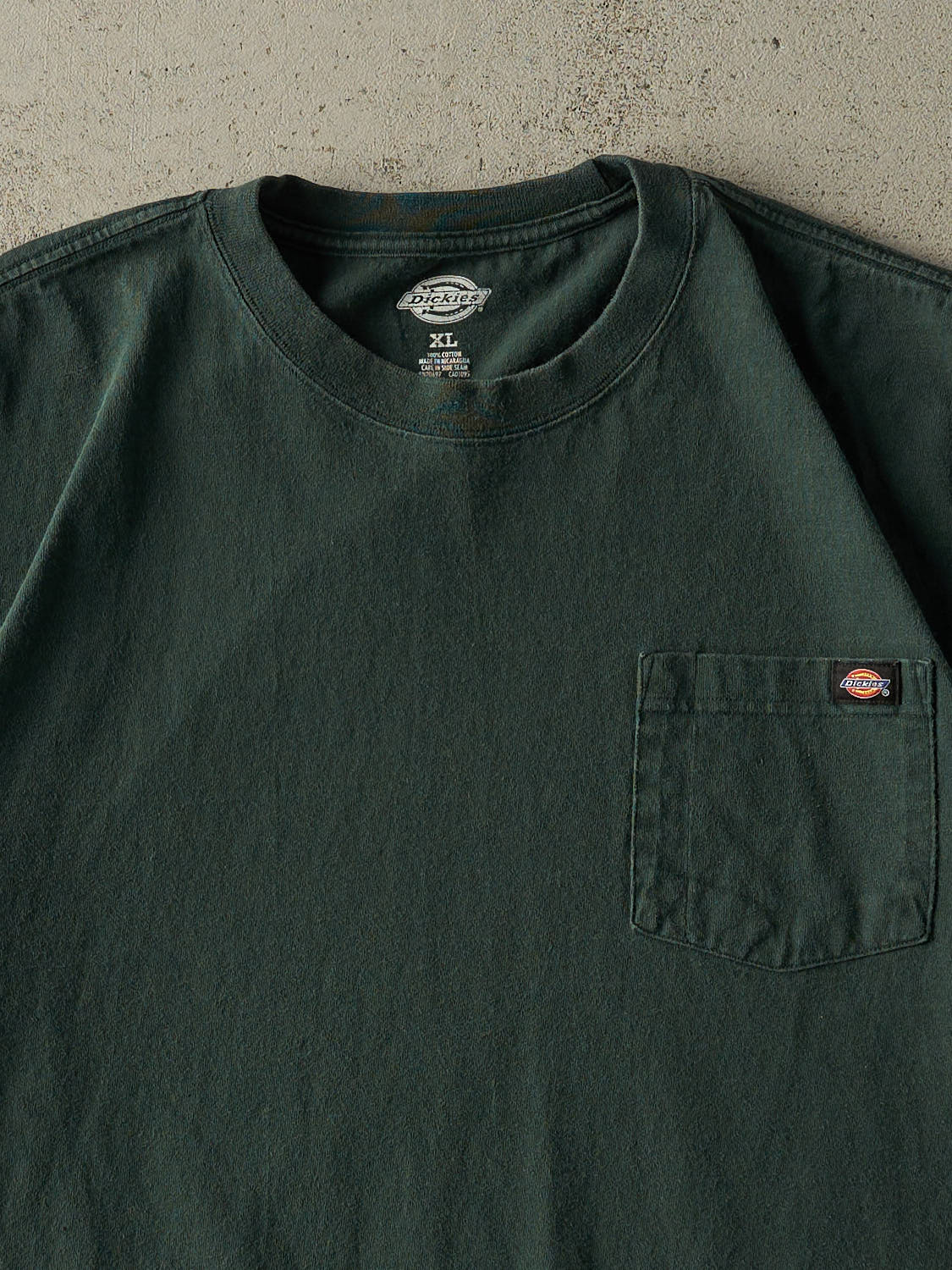 Vintage Y2K Green Dickies Pocket Tee (XL)
