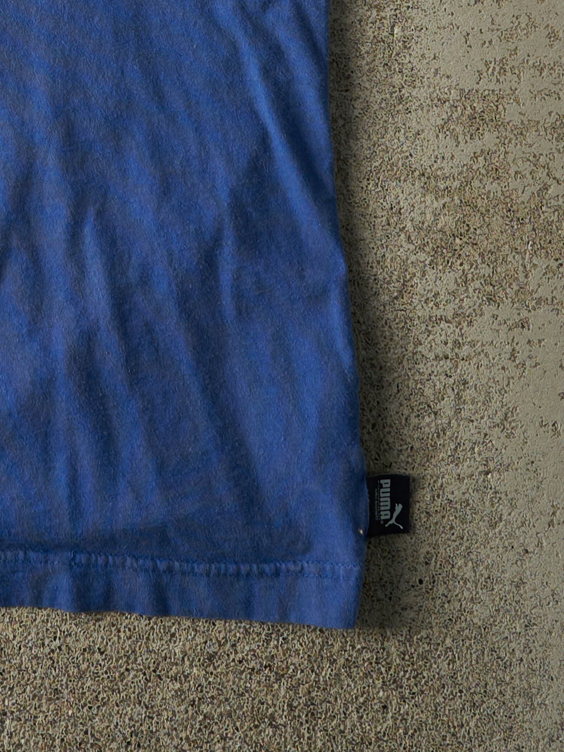 Vintage Y2K Blue Puma Italia Soccer Tee (M/L)