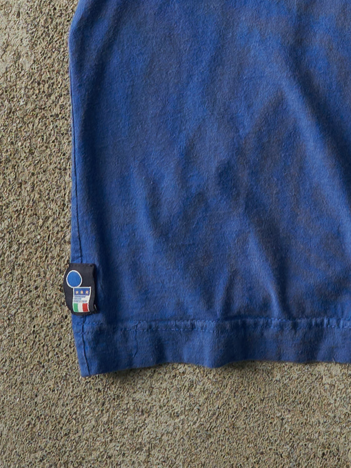 Vintage Y2K Blue Puma Italia Soccer Tee (M/L)