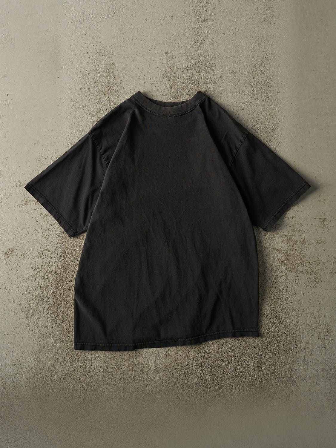 Vintage Y2K Faded Black Blank Tee (M/L)
