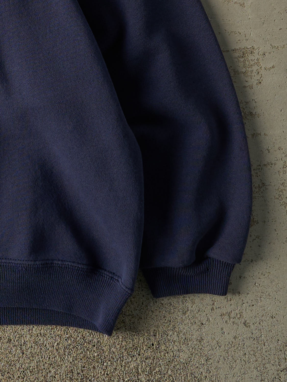 Vintage 90s Navy Blue Blank Crewneck (M/L)