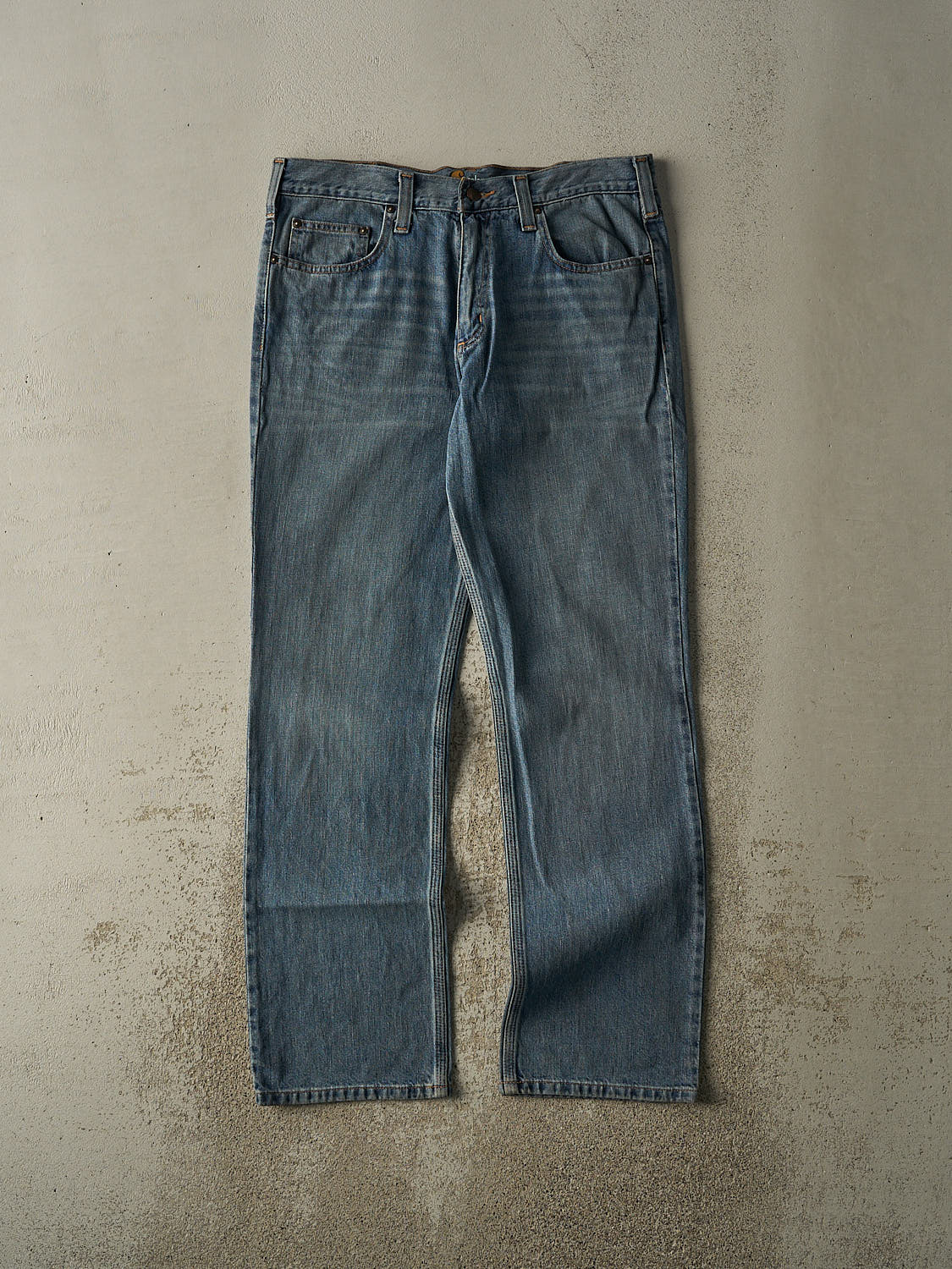 Vintage Y2K Dark Wash Carhartt Jeans (34.5x32)