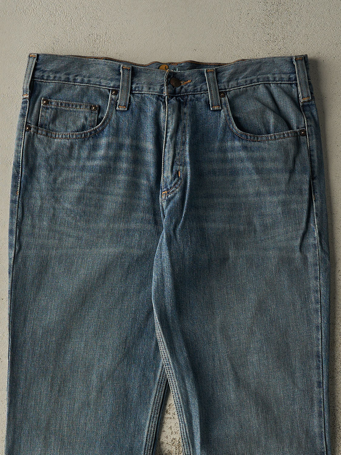 Vintage Y2K Dark Wash Carhartt Jeans (34.5x32)