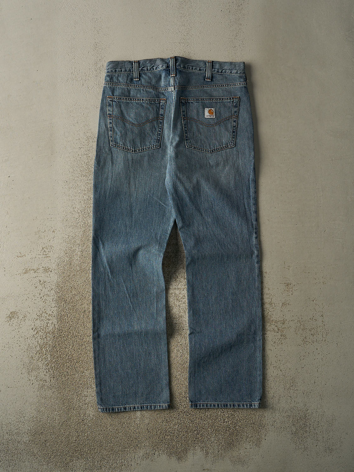 Vintage Y2K Dark Wash Carhartt Jeans (34.5x32)